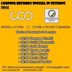2- GUILLE PLACENCIA - Looping Records en Maxima FM 03 - 05 - 14