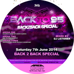 DJ Listener InDa Mix For Your Listening Pleasure This Is "Backto95" Promo Cd!
