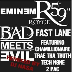 Fast Lane - Eminem & Royce Da 5'9 Feat.Chamillionaire, Trae, Tech N9ne & 2Pac (DJ NASA Mashup)