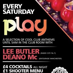 Lee Butler - "Play"  @ The Temple Bar  - Launch party teaser mix