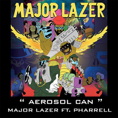 Major Lazer Ft. Pharrell - Aerosol Can (DJ I95 Baltimore Club Remix) (Unmastered)