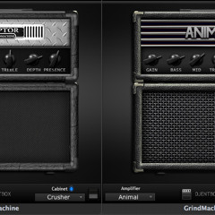 Test Guitar VST Plug-In "Grind Machine" developped by Audio Assault
