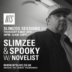 Slimzos Sessions 002 – Slimzee b2b Spooky w/ Novelist & Faultsz (NTS 8/5/14)
