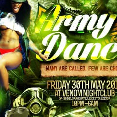 ARMY DANCE 30TH MAY @VENOM LE1 3GR NEW BASHMENT MIX 2014 @LIVELINQ SOUND