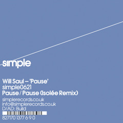 Will Saul 'Pause'