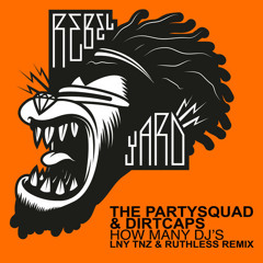 The Partysquad & Dirtcaps - How Many DJ's (LNY TNZ & Ruthless Remix)