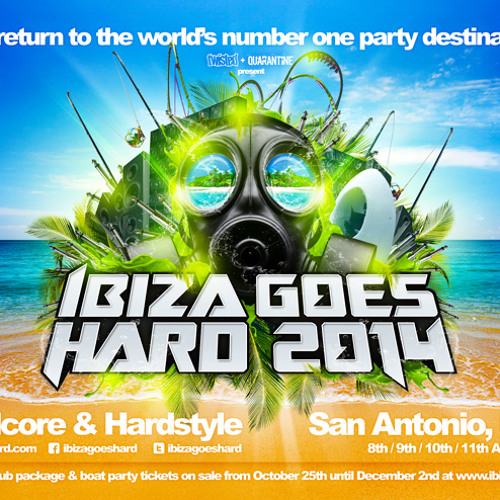 Twisted's Darkside Podcast 188 - Destructive Tendencies - Ibiza Goes Hard Warm Up