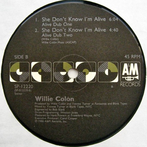 Willie Colon - She Don't Know I'm Alive - Double Trunk Edit