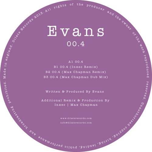 Evans - 00.4 (Max Chapman Dub Mix)
