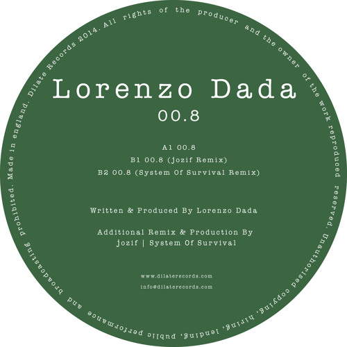 Lorenzo Dada - 00.8 (System Of Survival Remix)