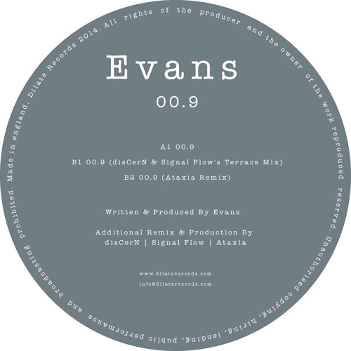 Evans - 00.9 (diScerN + Signal Flow's Terrace Mix)