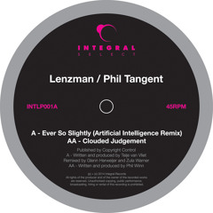 Lenzman -Ever So Slightly (Artificial Intelligence Remix) Friction Radio 1 Exclusive