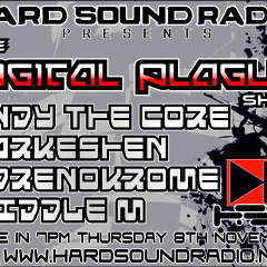 Middle M - Digital Plague Show 2012 - HardSoundRadio