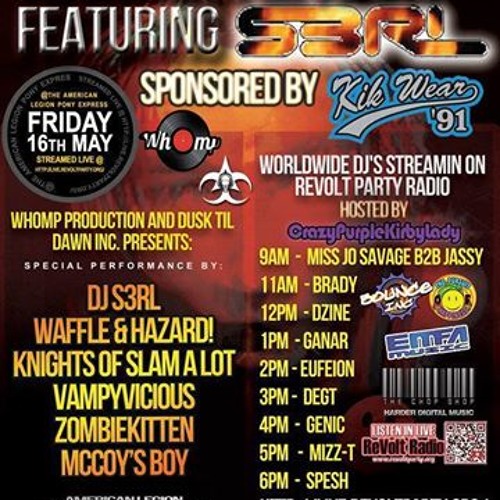 Mizz - T - 16 - 05 - 14 - Revolt Radio Hardcore Night