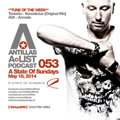 Antillas A-LIST Podcast 053 (May 18, 2014 A State Of Sundays - Sirius XM)