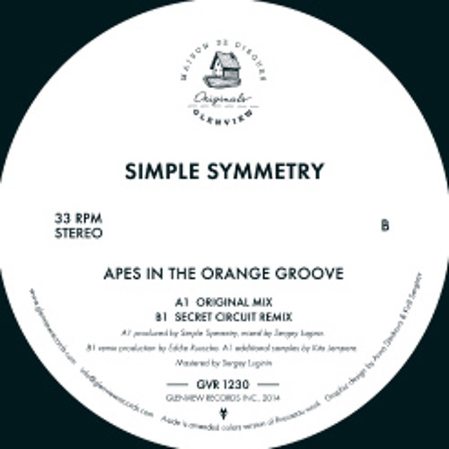 B1. Apes In The Orange Groove (Secret Circuit Remix)