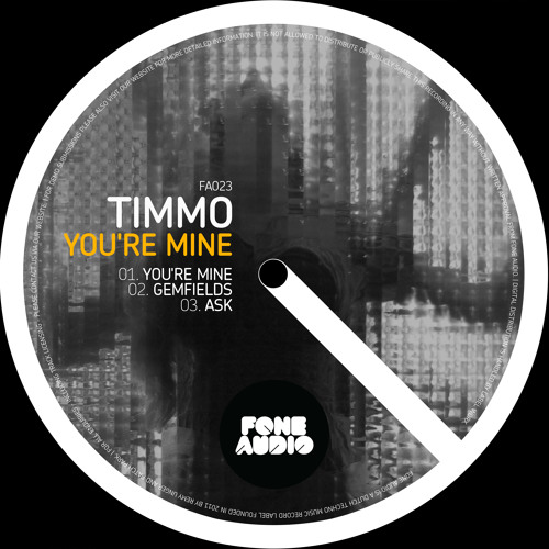 Timmo - You're Mine - Fone Audio