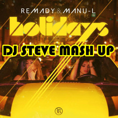 Remady & Manu-L V.S. Chuckie - Rolling Holidays T-Shirt (DJ STEVE MASHUP)
