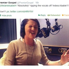 Indescribable live on Premier Gospel Radio in London with Lady T