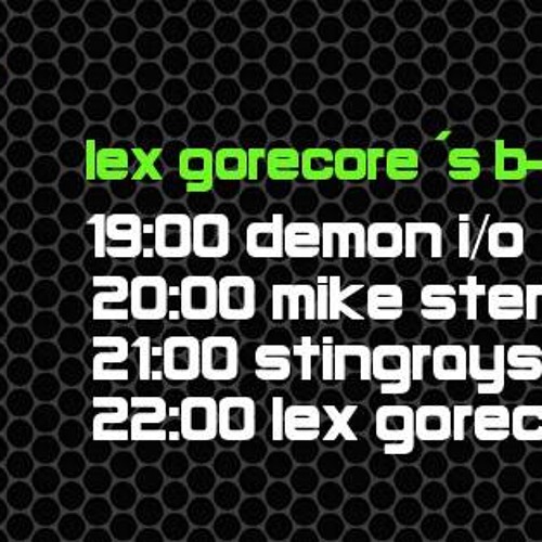 |23/05/2014| Stingrays @ T030 Techno Podcast (Lex Gorecore's B-Day Bash)