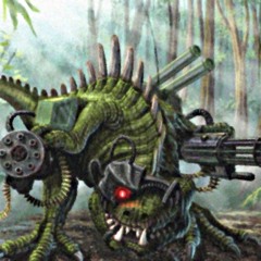 Robot Dinosaurs With Giant Guns