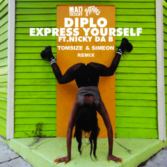 Diplo ft. Nicky Da B - Express Yourself (Tomsize & Simeon Remix)