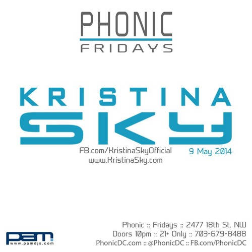 Kristina Sky Live @ Phonic (Washington DC) [05-09-14]