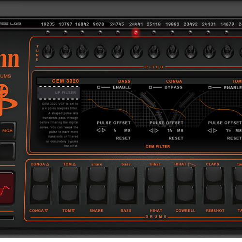 VLINN VST LM1 DRUMS -- TEST 10 + Live Jam