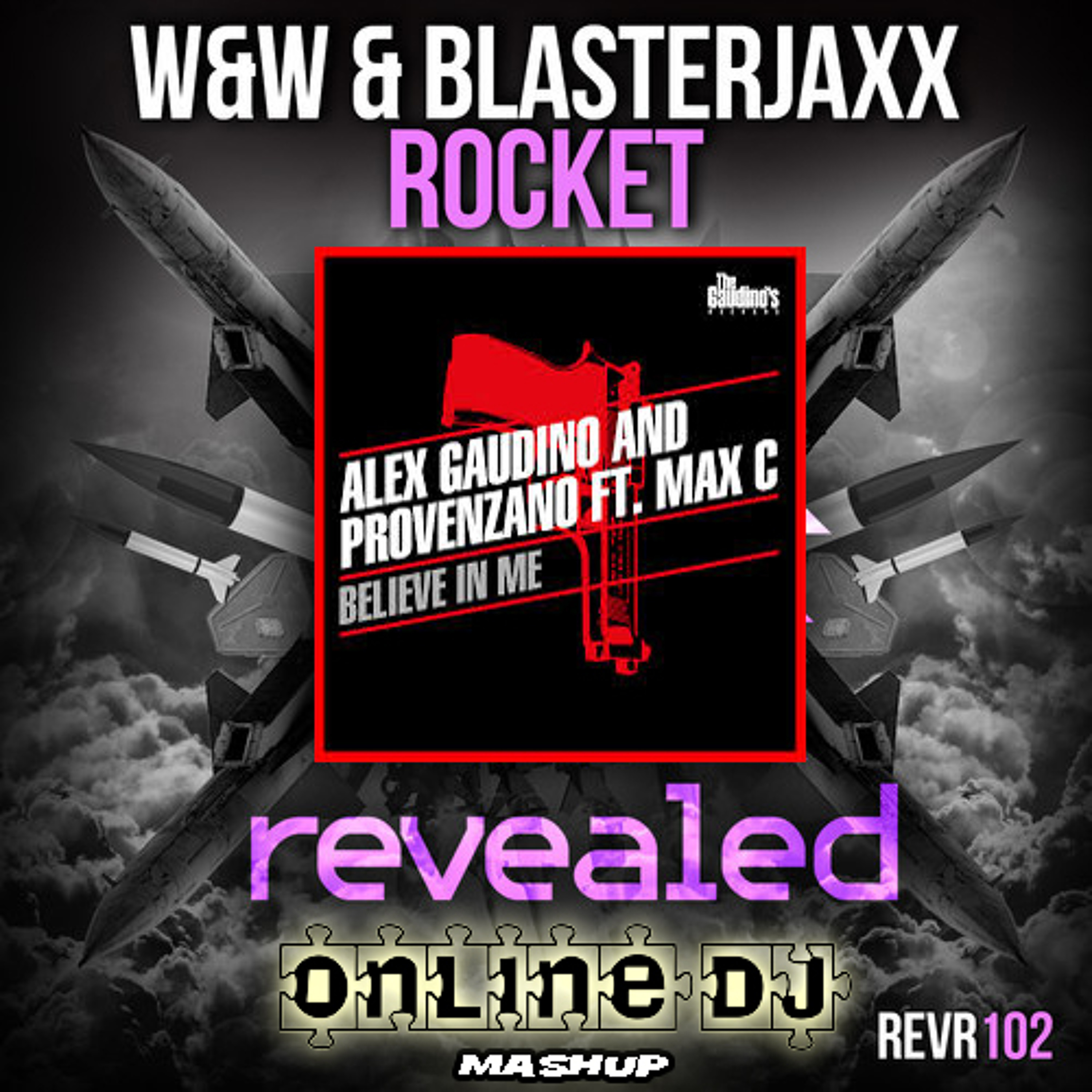 ALEX GAUDINO & PROVENZANO Vs BLASTERJAXX - BELIEVE IN ME (ONLINE DJ MASHUP)