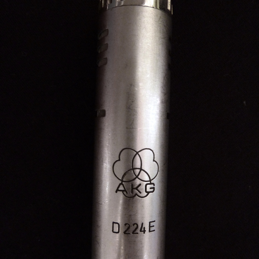 (希少・動作中古品)AKG D224E ダナミックマイクロホン ほか2本セット AKG D224E Dynamic Microphone – Cole Picks Vintage