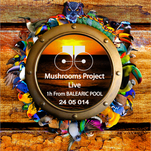 Mushrooms Project Live @BALEARIC POOL  9pm to 10 pm 24052014