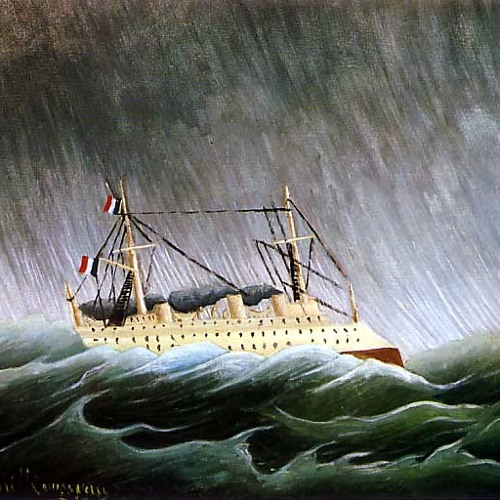 Boat On A River