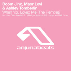 Boom Jinx, Maor Levi & Ashley Tomberlin - When You Loved Me (Juventa & Toby Hedges Remix)
