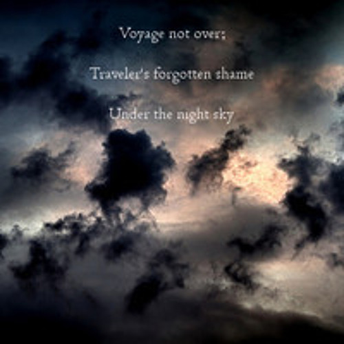 Forever Travelling (Naviarhaiku020-Voyage Not Over)