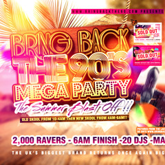 BRING BACK THE 90'S PT 3 MEGA MIX!!R&B-HIPHOP-BASHMENT & GARAGE!