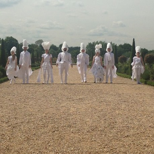 Music composed for dance piece "On Progress" performed at Hampton Court Palace