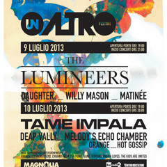 Tame Impala Live in Milan 10th July 2014 - UNALTROFESTIVAL