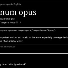 Magnum Opus - Mace Black & Monstarr