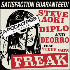 Steve Aoki, Diplo & Deorro - Freak (A-Pocalypse Hardstyle Bootleg) FREE DOWNLOAD