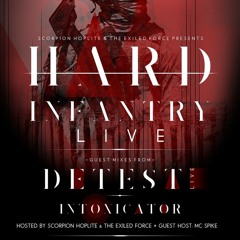 Hard Infantry: Live Session May 2014 feat. Detest & Intoxicator - HardSoundRadio HSR Hardcore Radio