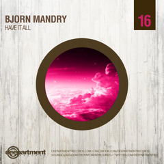 Björn Mandry "Have It All" DEP016
