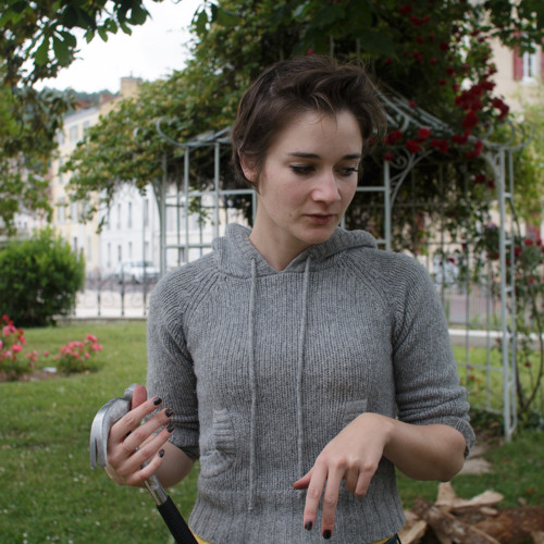 Nathalie Lahargue, après-vous, Un stére, un corps, Cahors Juin Jardin 2014