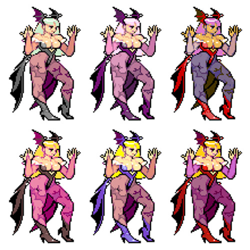 Marvel Vs. Capcom - Morrigan Pro-Gect [Demo 1]