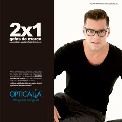 Cuña Opticalia Ricky Martin Vida Catalán