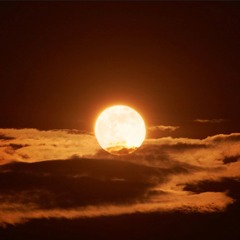 Rosy Clouds Chasing The Moon 彩雲追月