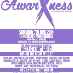 AWARENESS @ DONCASTER WAREHOUSE x SATURDAY 7TH JULY x MIXED BY TOM AINLEY