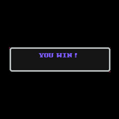 you win!