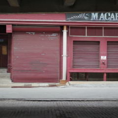 Descending (Aereogramme cover)