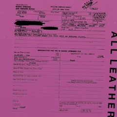 ALL LEATHER "An Insufficient Apology"