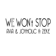 WE WON't STOP (RADIO Edit)